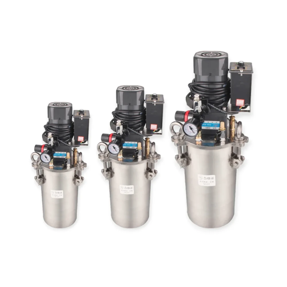 TL-GBEM-5L-CS Thùng áp suất trộn keo điện, dung tích 5L, chất liệu Thép Carbon - Ảnh 1