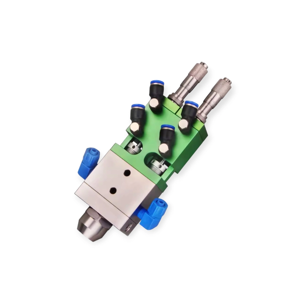 Van phân phối keo AB thimble chính xác ứng dụng trong lắp ráp điện tử
