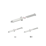 TLI-KK 010-10-20-01 hộp đựng keo AB tỉ lệ 10:1, dung tích 10mL - OEM MIXPAC K-System - Ảnh 2