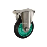 Bánh xe cố định Inox Ukai PBDKA-150, tải trọng 306Kg, Không phanh, Vành Nylon, lốp xe Nylon - Ảnh 3