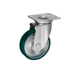 Bánh xe xoay Ukai PNUAJ-130, tải trọng 122.4Kg, Không phanh, Vành Nylon, lốp xe Cao su Urethane - Ảnh 3