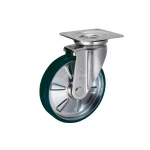 Bánh xe xoay Ukai PNUAJ-200, tải trọng 255Kg, Không phanh, Vành Nylon, lốp xe Cao su Urethane - Ảnh 3