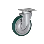 Bánh xe xoay Ukai PNUAJ-200, tải trọng 255Kg, Không phanh, Vành Nylon, lốp xe Cao su Urethane - Ảnh 4