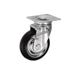 Bánh xe xoay có phanh Ukai SUIJB-150, tải trọng 306Kg, Có phanh, Vành Thép, lốp xe Cao su Urethane