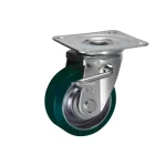 Bánh xe xoay có phanh Ukai CRJB-75, tải trọng 81.6Kg, Có phanh, Vành Thép, lốp xe Cao su chịu nhiệt - Ảnh 3