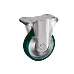 Bánh xe xoay có phanh Ukai HJS-130, tải trọng 153Kg, Có phanh, Vành Thép, lốp xe Cao su