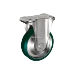 Bánh xe cố định Ukai PBDK-150, tải trọng 306Kg, Không phanh, Vành Nylon, lốp xe Nylon - Ảnh 3