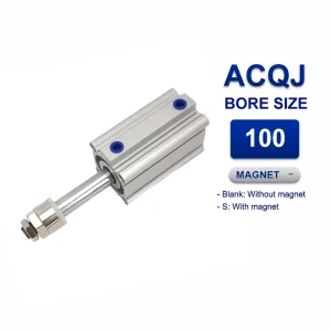 Xi Lanh Khí Nén Airtac Compact ACQJ Series: Giải Pháp Điều Chỉnh Hành Trình Linh Hoạt và Hiệu Quả
