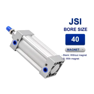Xi lanh khí nén Airtac JSI40x75, hành trình 75mm, bore size 40mm, không có từ tính