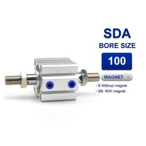 Tìm hiểu Xi lanh khí nén Airtac Compact SDAD Series: Giải pháp điều khiển hành trình linh hoạt và chính xác