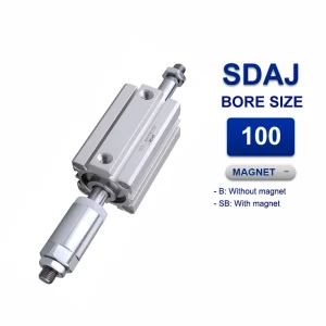 Khám Phá Xi Lanh Khí Nén Airtac Compact SDAJ Series: Giải Pháp Điều Chỉnh Hành Trình Linh Hoạt Cho Tự Động Hóa