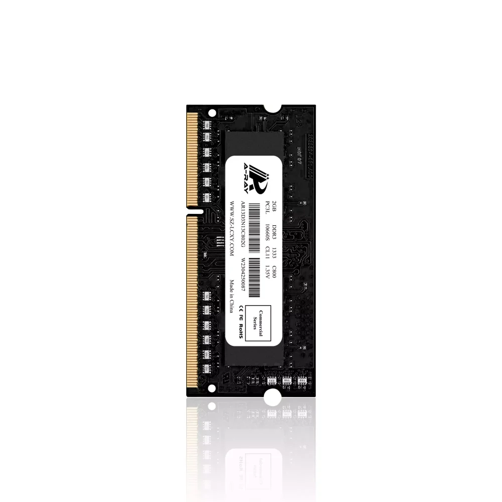 Ram A-Ray 2GB DDR3 Bus 1333 Mhz Laptop C800 10,660 MB/s P/N: AR13D3N13C802G - Ảnh 2