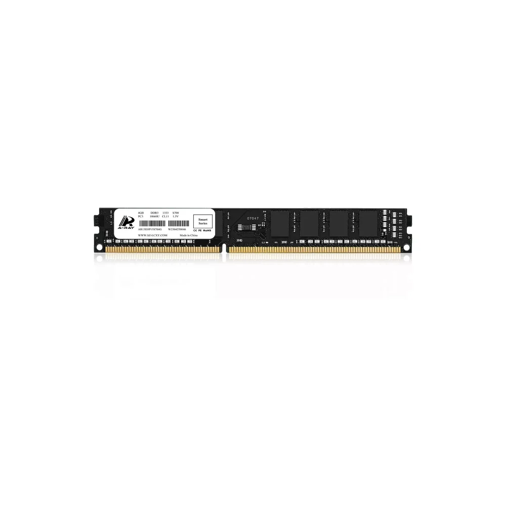 Ram A-Ray 4GB DDR3 Bus 1333 Mhz Desktop S700 10,660 MB/s P/N: AR13D3P15S704G - Ảnh 4
