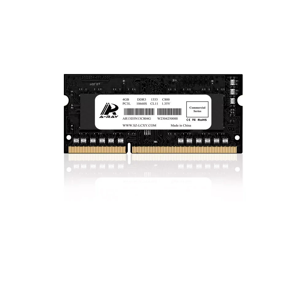 Ram A-Ray 4GB DDR3 Bus 1333 Mhz Laptop C800 10,660 MB/s P/N: AR13D3N13C804G - Ảnh 4