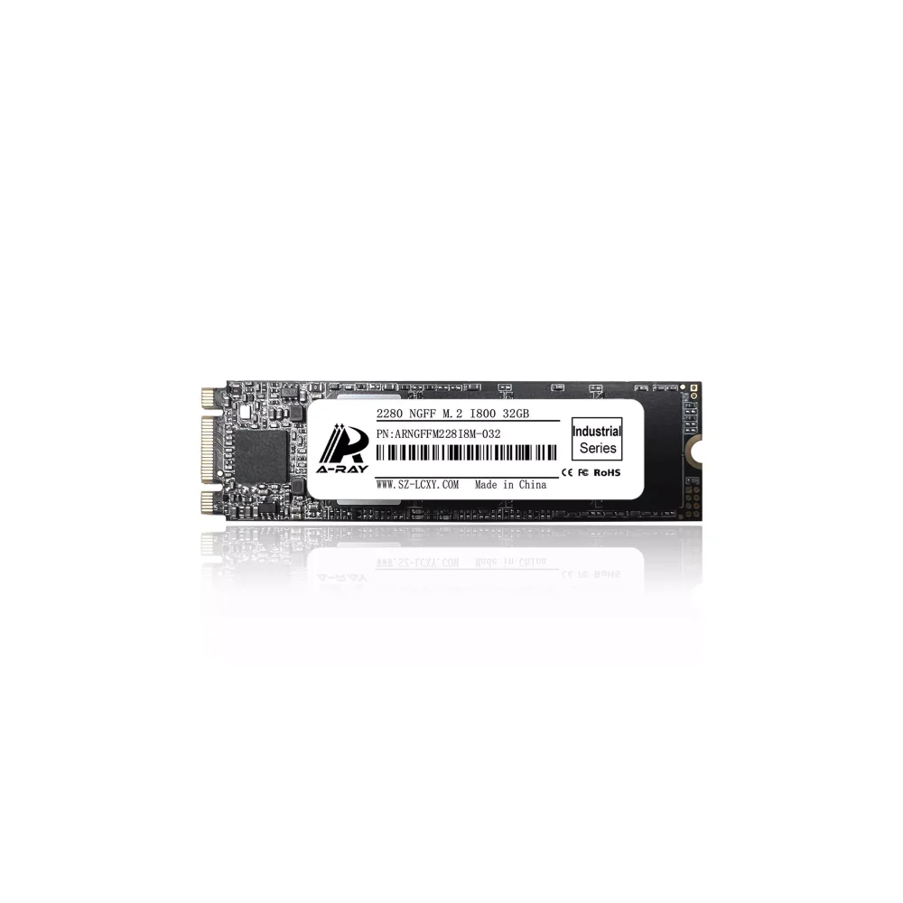Ổ cứng SSD 32GB A-RAY 2280 NGFF M.2 6GBps I800 Industrial Series - Ảnh 1