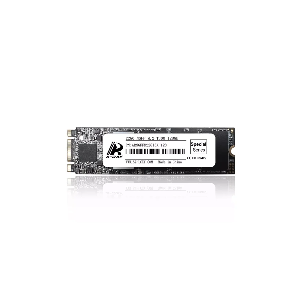Ổ cứng SSD 128GB A-RAY 2280 NGFF M.2 6GBps T300 Special Series - Ảnh 1