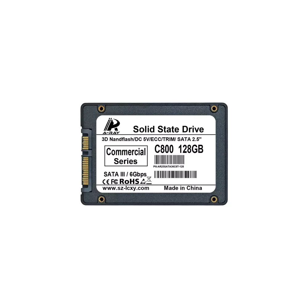 Ổ cứng SSD 128GB A-RAY 2.5 inch SATA 3.0 6GBps C800 Commercial Series - Ảnh 1