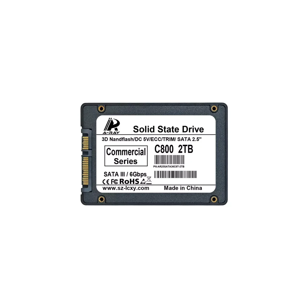Ổ cứng SSD 2TB A-RAY 2.5 inch SATA 3.0 6GBps C800 Commercial Series - Ảnh 2