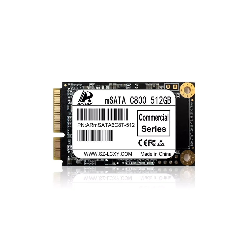 Ổ cứng SSD 512GB A-RAY mSata 6GBps C800 Commercial Series - Ảnh 1
