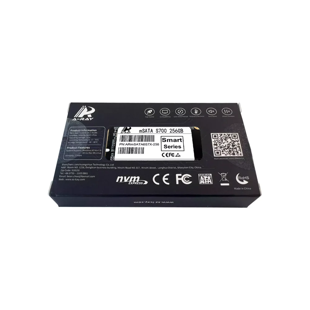 Ổ cứng SSD 256GB A-RAY mSata 6GBps S700 Smart Series - Ảnh 5