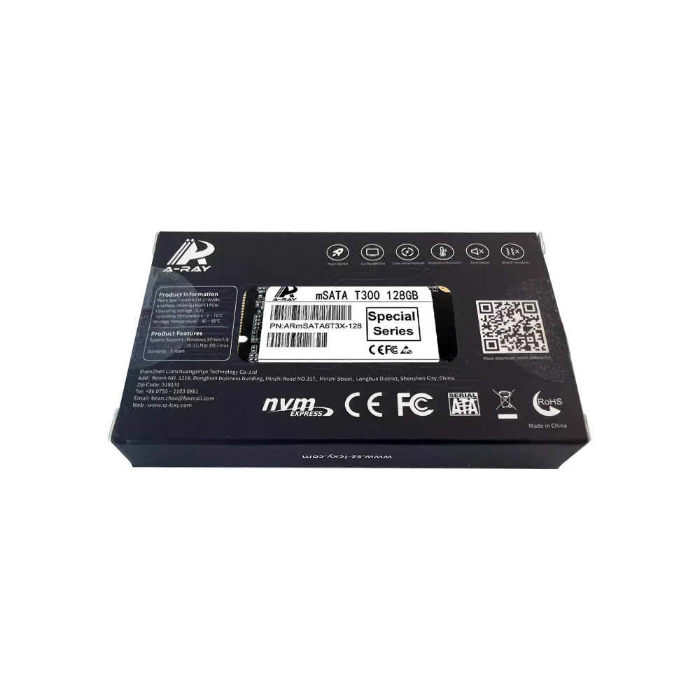 Ổ cứng SSD 128GB A-RAY mSata 6GBps T300 Special Series - Ảnh 5