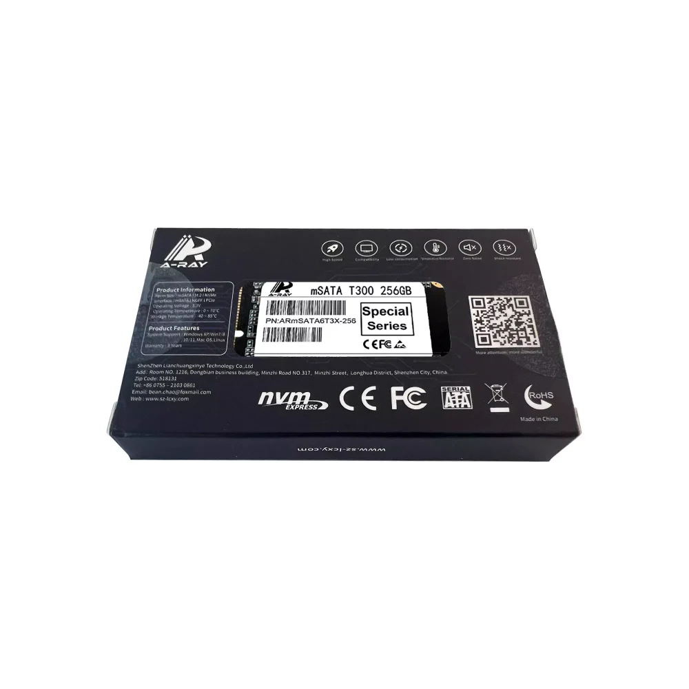 Ổ cứng SSD 256GB A-RAY mSata 6GBps T300 Special Series - Ảnh 5
