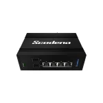 XPTN-9000-45-2FX4TP Switch Công nghiệp Scodeno 6 cổng 2*100 Base-FX, 4*10/100 Base-TX PoE - Ảnh 3