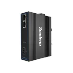 XPTN-9000-65-1FX2TP-mini Switch Công nghiệp Scodeno 3 cổng 1*100 Base-FX, 2*10/100 Base-TX PoE