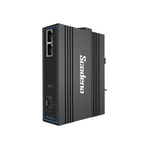 XPTN-9000-65-1FX2TP-mini Switch Công nghiệp Scodeno 3 cổng 1*100 Base-FX, 2*10/100 Base-TX PoE