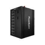 XPTN-9000-65-2GX16GP-XF Switch Công nghiệp Scodeno 18 cổng 2*1000 Base-X, 16*10/100/1000 Base-T PoE