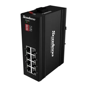XPTN-9000-65-8GT Switch Công nghiệp Scodeno 8 cổng 8*10/100/1000 Base-T None PoE