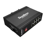 XPTN-9000-65-8TX Switch Công nghiệp Scodeno 8 cổng 8*10/100 Base-TX None PoE - Ảnh 2
