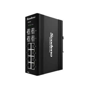 XPTN-9000-75-4GX8GT-V Switch Công nghiệp Scodeno 12 cổng 4*1000 Base-X, 8*10/100/1000 Base-T None PoE