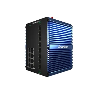 XPTN-9000-87-8GX8GP2B-VX Switch Công nghiệp Scodeno 16 cổng 8*1000 Base-X, 8*10/100/1000 Base-T PoE
