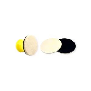 Len đánh bóng FP230 kích thước Ø230mm, màu trắng, chất liệu Nỉ
