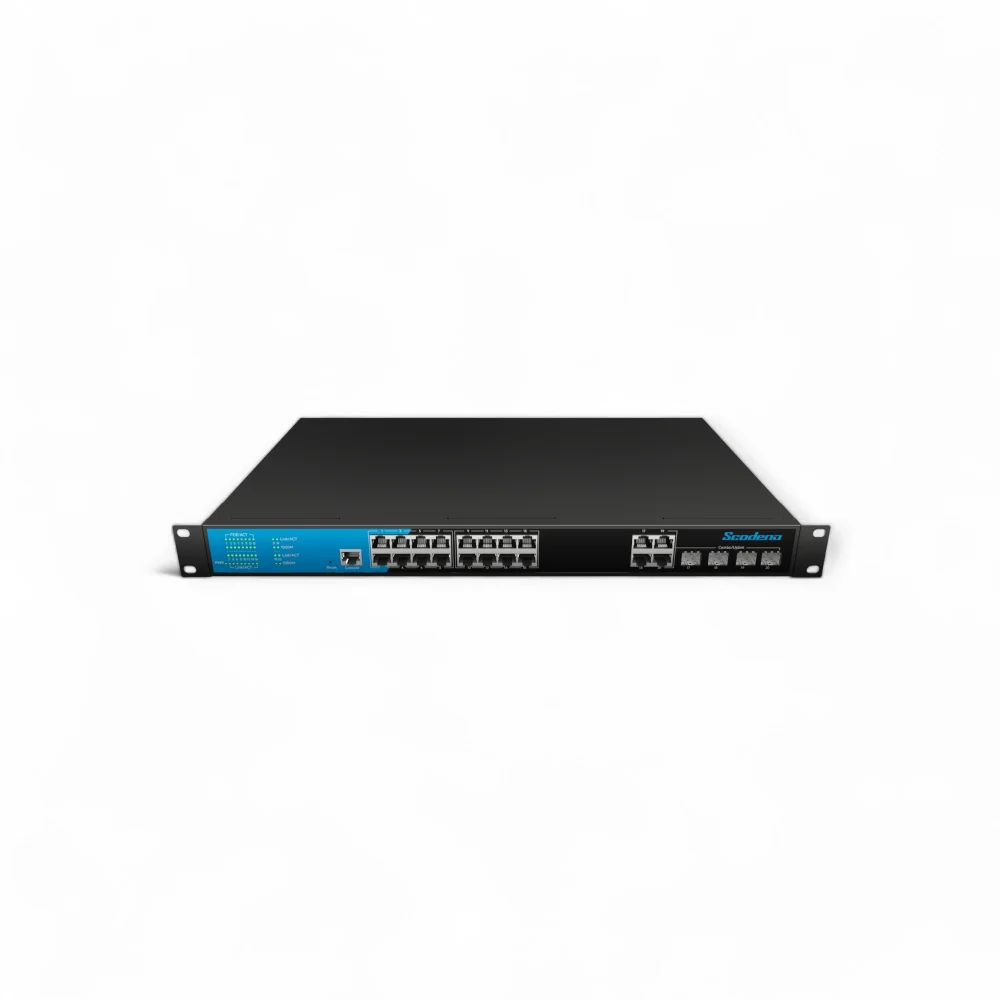 Scodeno Switch 20 port, Gigabit, None PoE, Management Support, Layer 3 switch, P/N S200-20GCM-C4-ACR - Ảnh 2