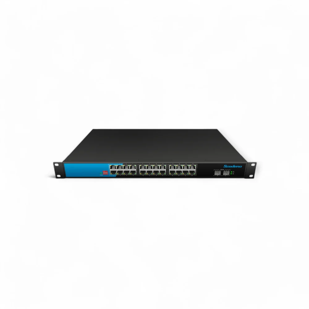 Scodeno Switch 26 port, Gigabit, PoE, Management Support, Layer 2 switch, P/N S200-26GP-S2-AC - Ảnh 2