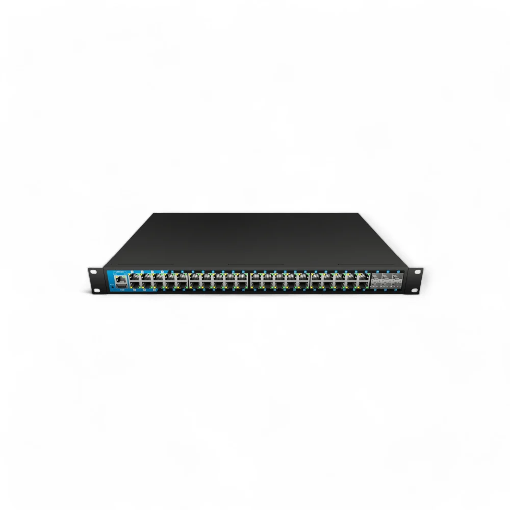 Scodeno Switch 54 port, Gigabit, PoE, Management Support, Layer 3 switch, P/N S200-54XGPM-X6-ACR - Ảnh 2