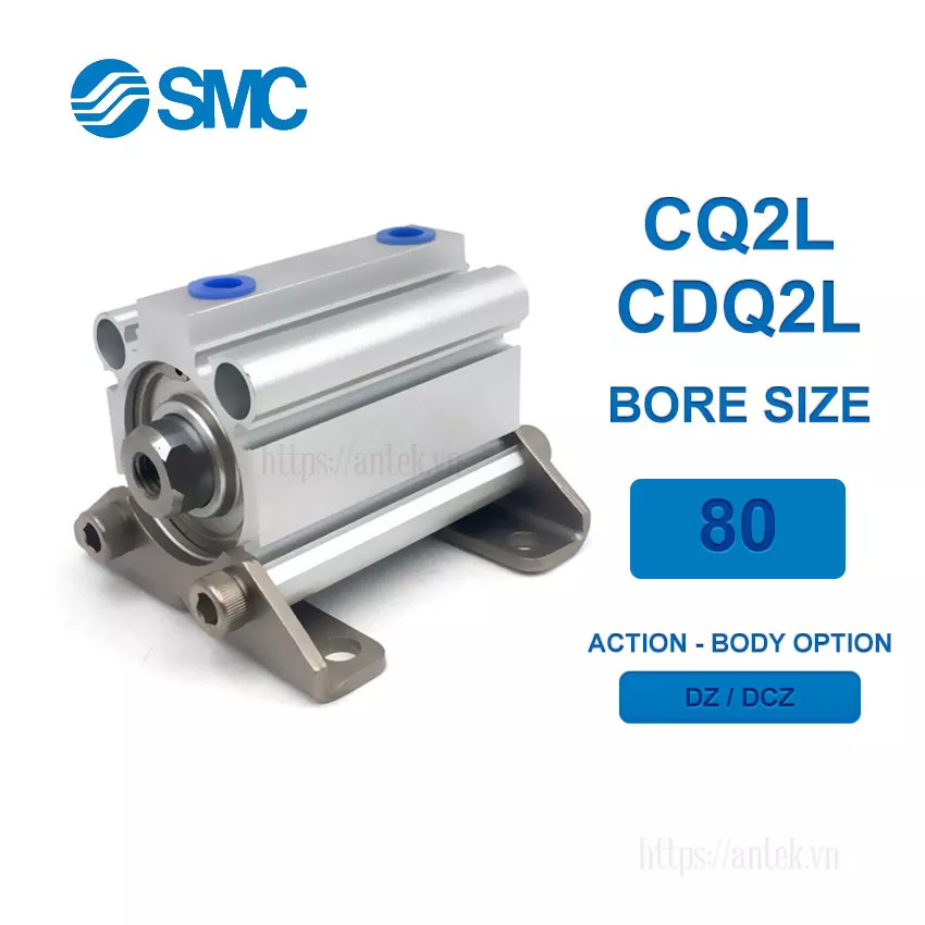 Xi lanh SMC CDQ2L80-75DZ