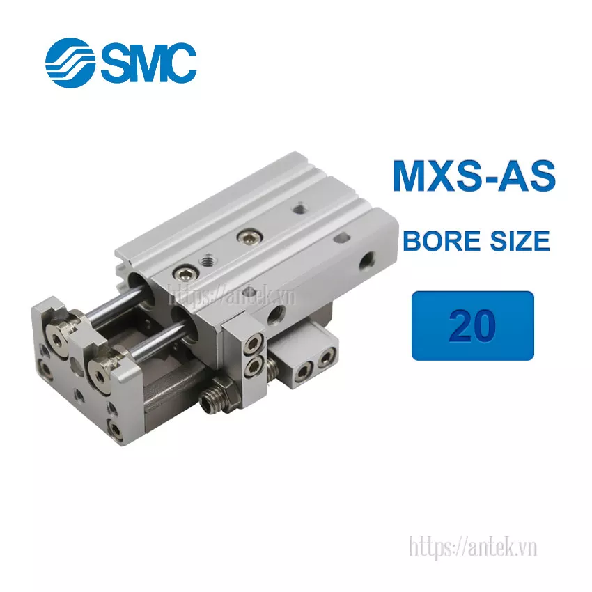 Xi lanh SMC MXS20-100AS