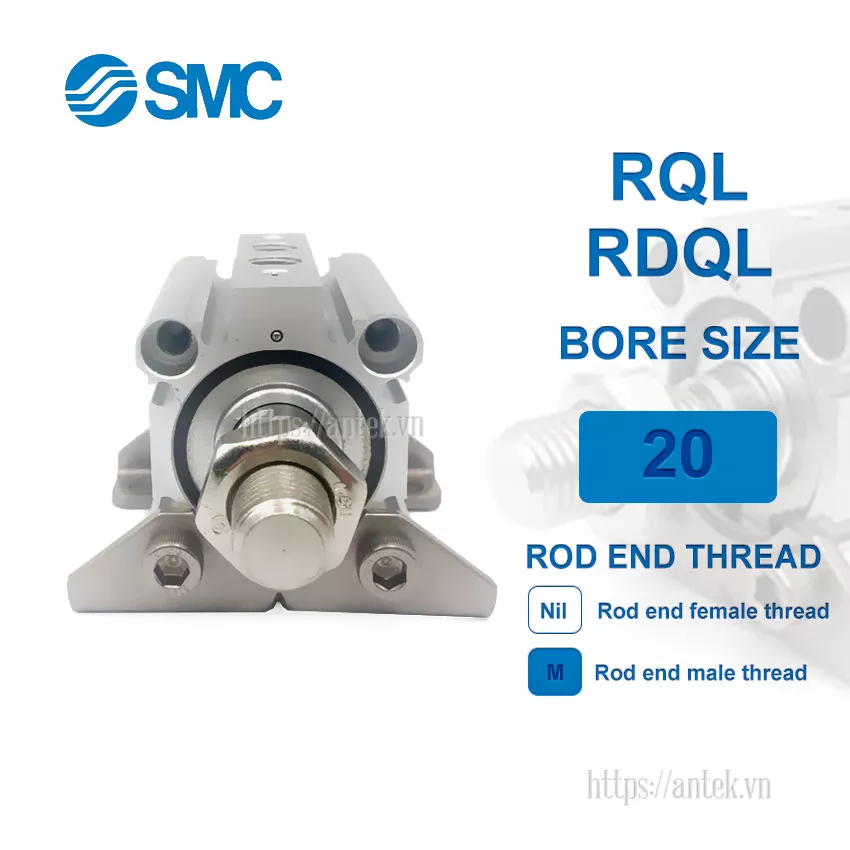 Xi lanh SMC RQL20-45M