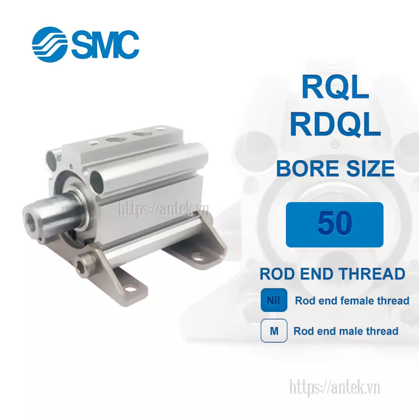Xi lanh SMC RDQL50-75