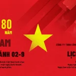 THÔNG BÁO V/v: Lịch nghỉ lễ Quốc khánh 02/9