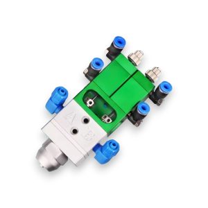 Giải pháp ứng dụng van phân phối keo AB hút ngược trong dây chuyền sản xuất tự động