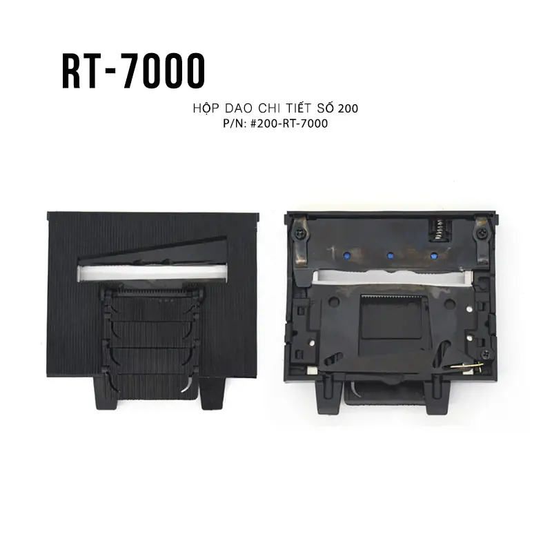Bộ hộp dao (Knife Box Set). Linh kiện thay thế số 200 của máy cắt băng keo RT-7000
