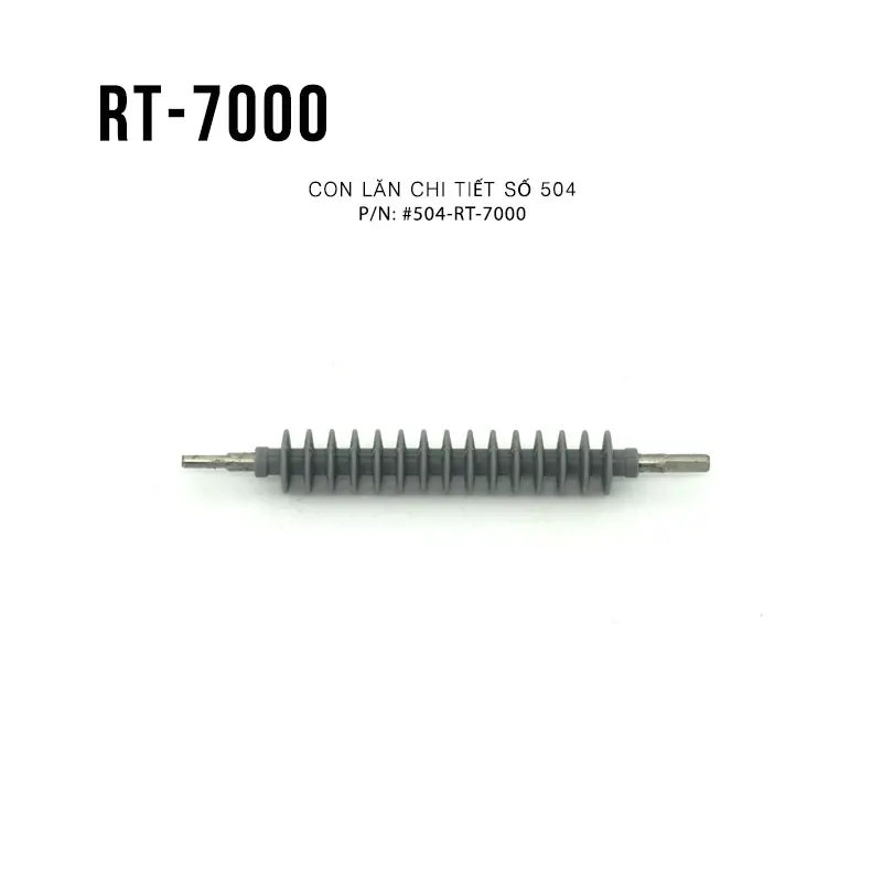 Con lăn chắc chắn phía trên (Rugged Roller Upper). Linh kiện thay thế số 505 của máy cắt băng keo RT-7000
