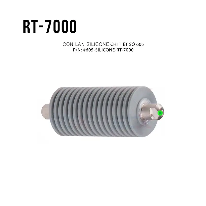 Con lăn lớn (P.P) (Large Roller(P.P)). Linh kiện thay thế số 605A của máy cắt băng keo RT-7000